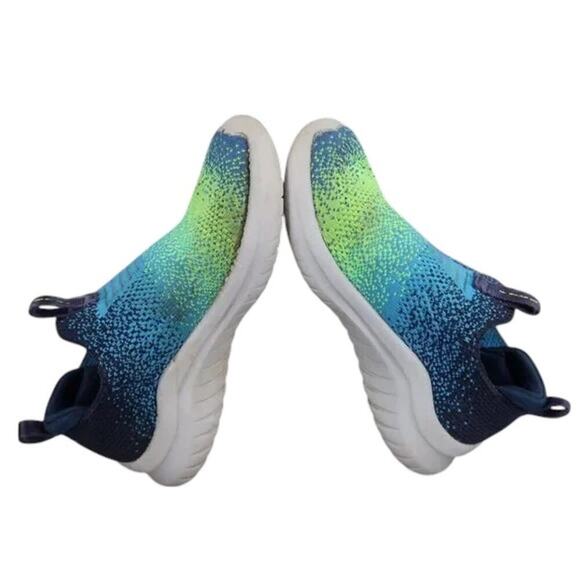 Skechers Shoes Kids 11 Sneakers Athletic Slip On Ultra Flex 2.0 Memory Foam Blue - Picture 14 of 16